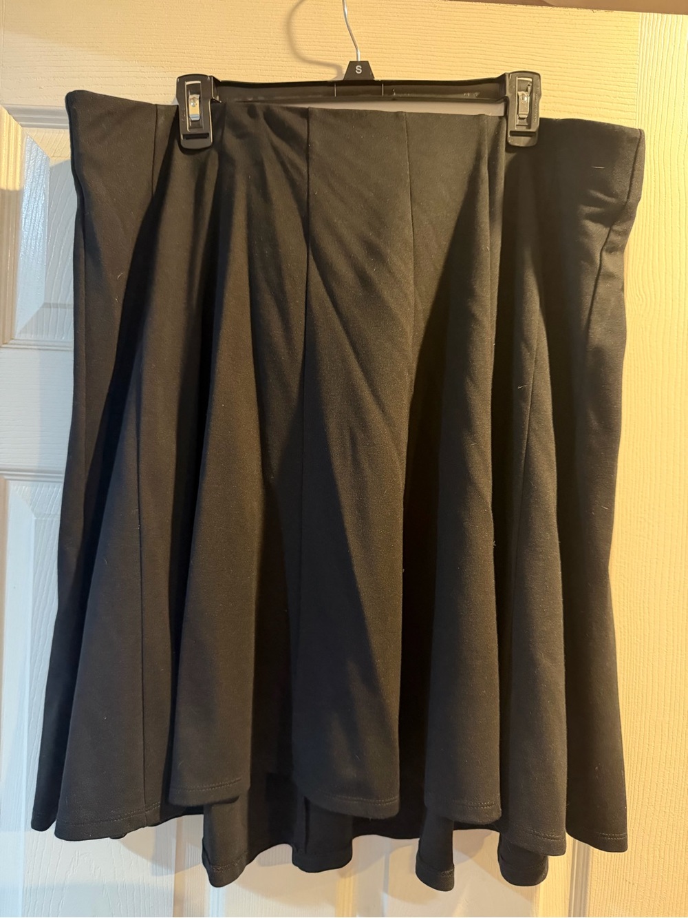 Torrid Black Pleated A-Line Skirt